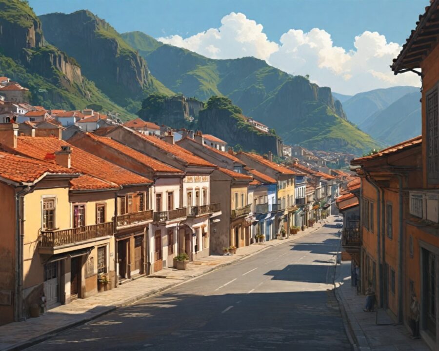 A arquitetura e história de Ouro Preto