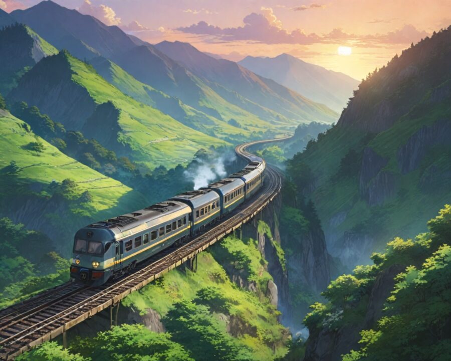O passeio de trem pela Serra do Mar no Paraná